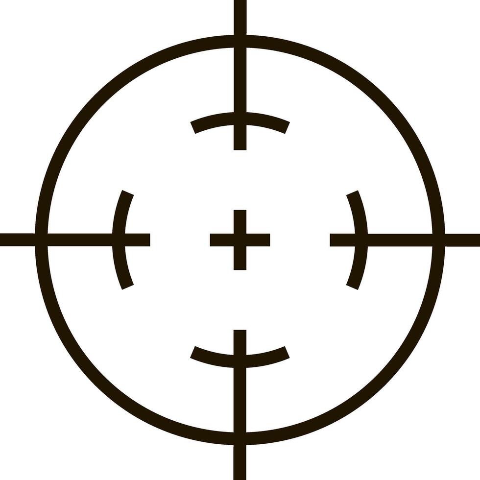 Aim icon Idea concept Winner, target goal clipart vector