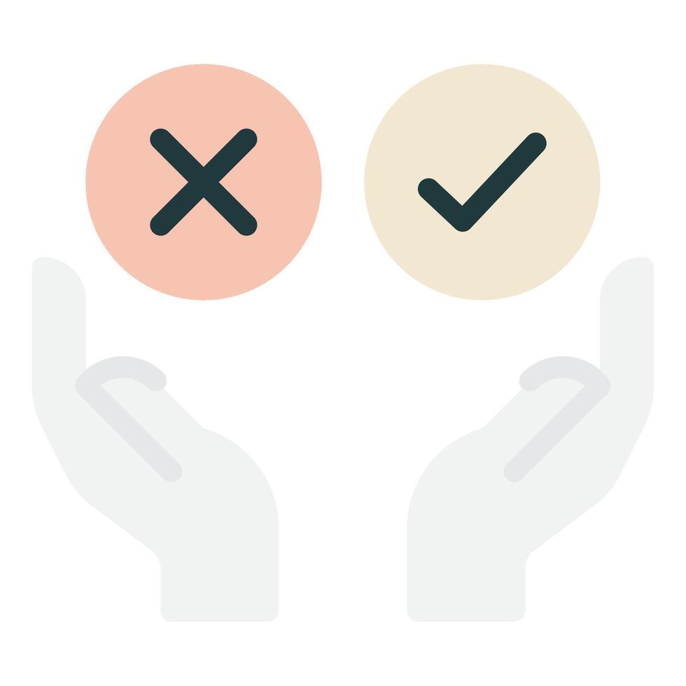 Decision Making Icon vector