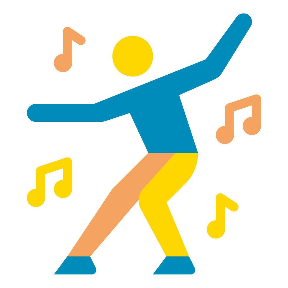 Dancing People Illustration vector