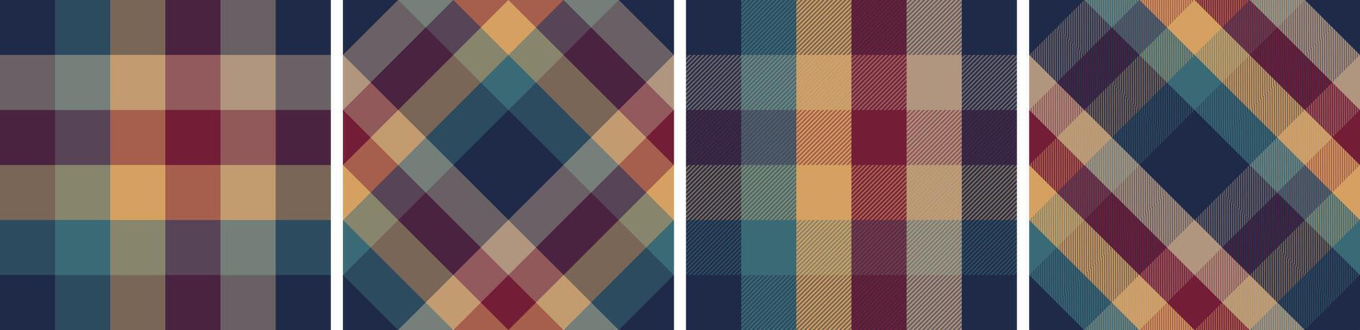 Gingham design seamless pattern,plaid for dress check,flannel skirt, tablecloth modern and fashion print. vector