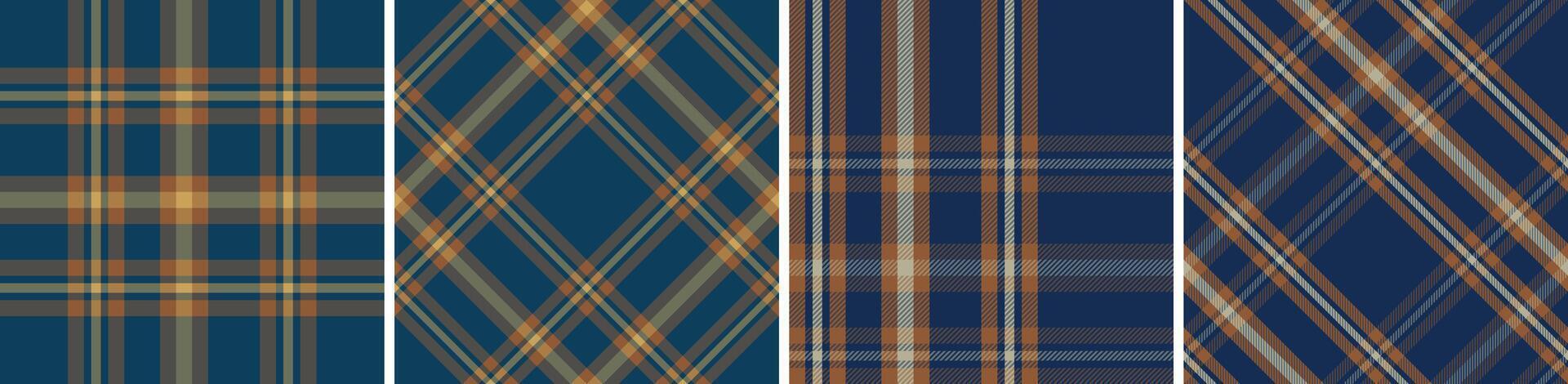 Tartan plaid seamless pattern for dress check, gingham ,flannel skirt, tablecloth modern and fashion print. vector