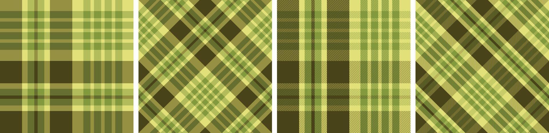 Plaid pattern seamless tartan check plaid for skirt, tablecloth, blanket, duvetother modern fashion print. vector