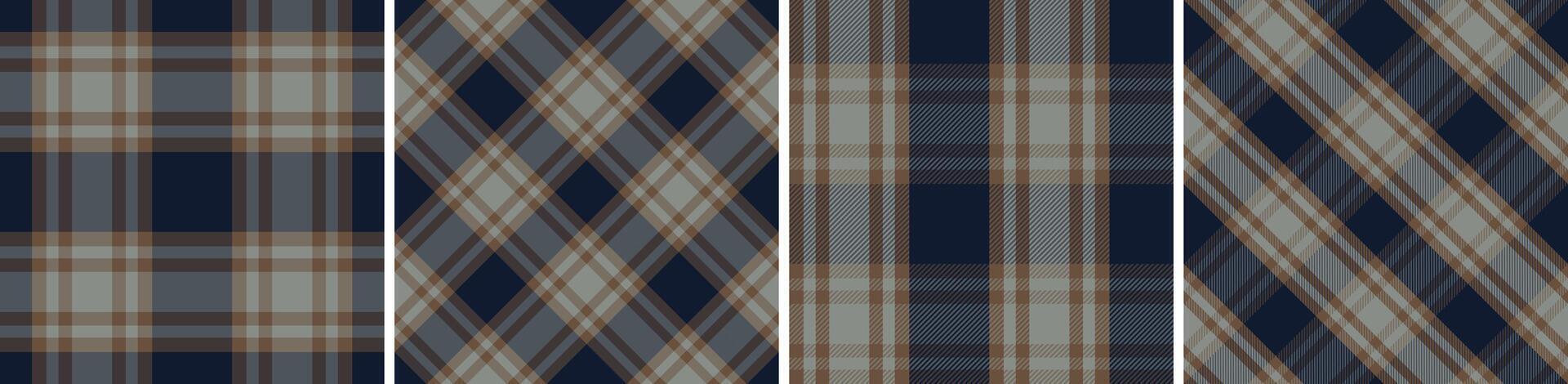 Flannel skirt seamless pattern for dress check, gingham , tartan plaid , tablecloth modern and fashion print. vector