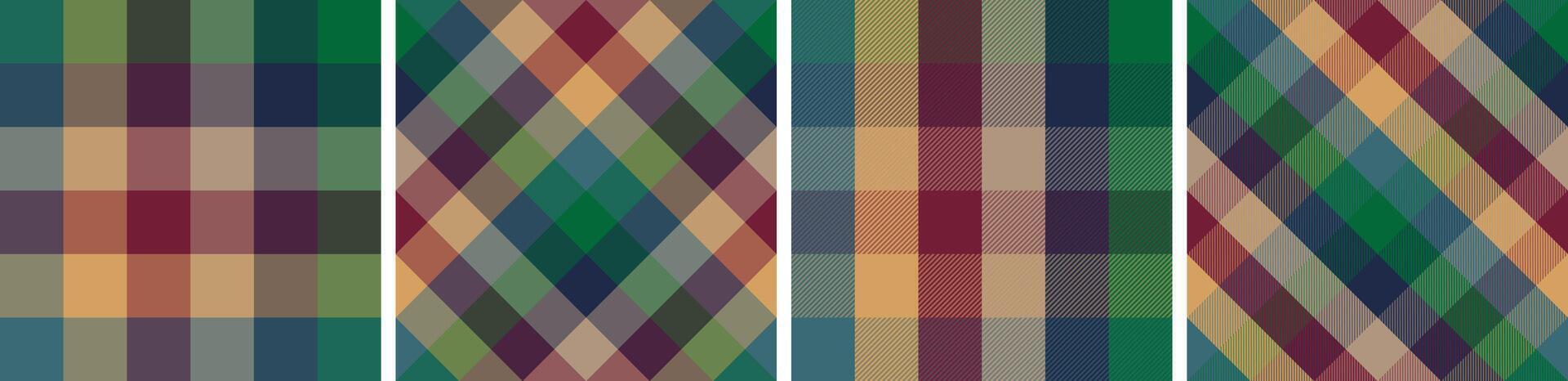 Gingham design seamless pattern tartan plaid for dress check,flannel skirt, table modern and fashion print. vector