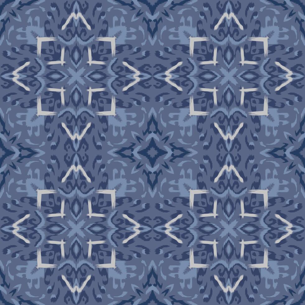 250612 ikat line scribble seamless background vector
