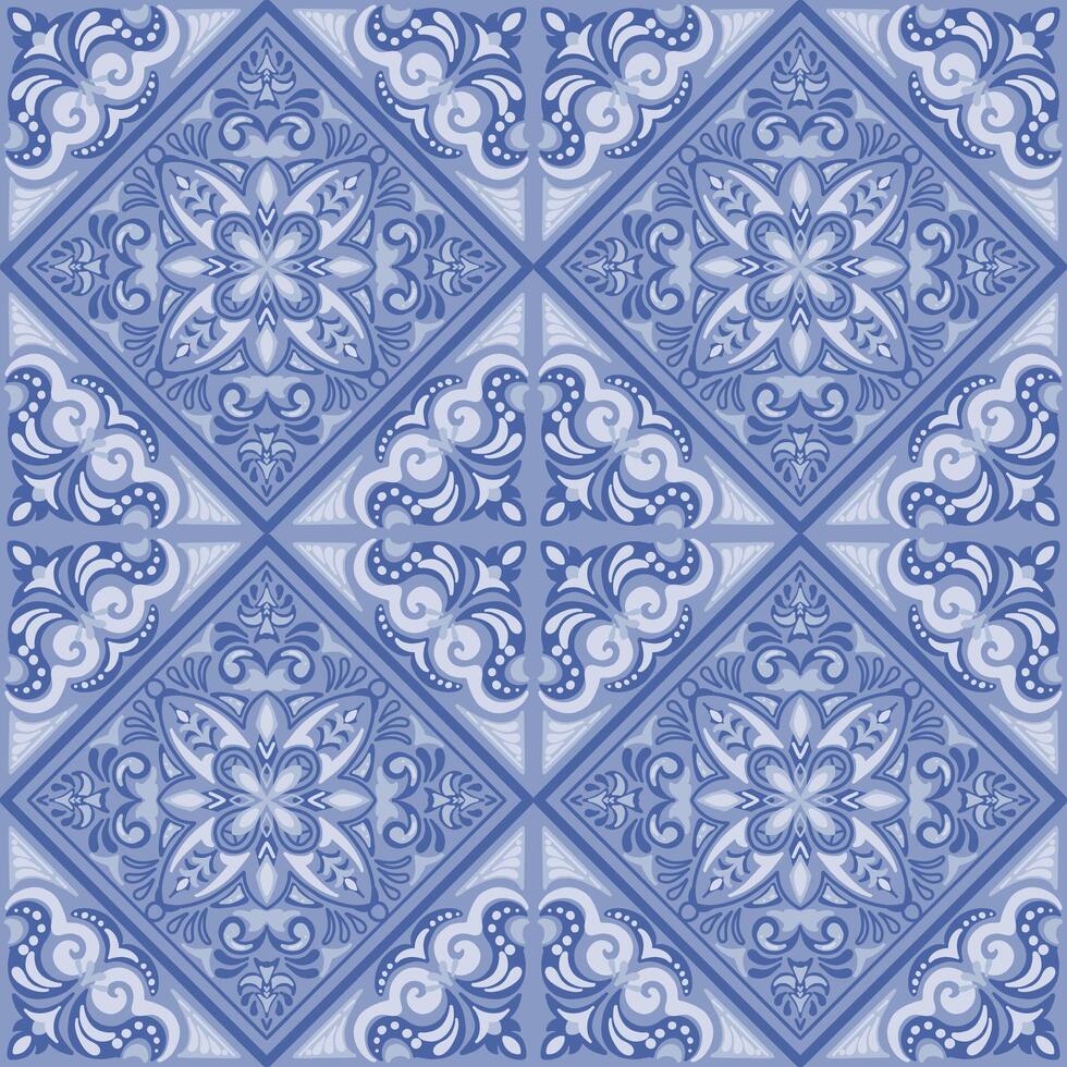 250609 blue tone line scribble seamless background vector