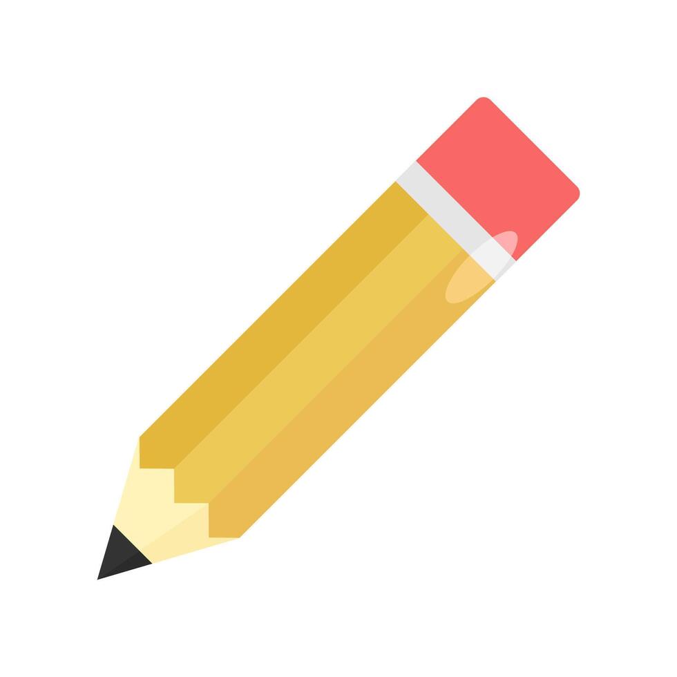 pencil element illustration vector