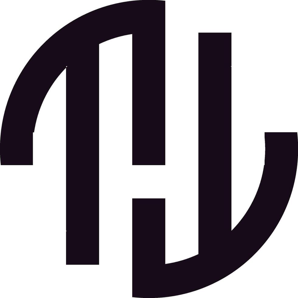 MV Letter Logo Design Creative M and V Monogram Branding Icon vector