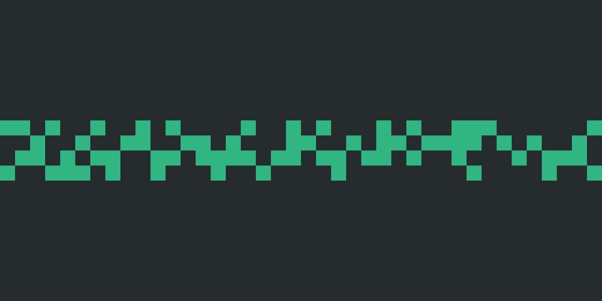 Pixelated horizontal background. Cubes line design for web banner, poster, social media. vector