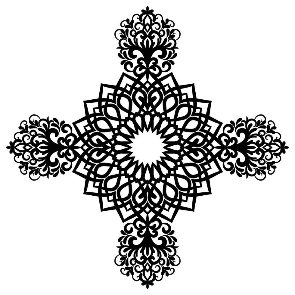 Mastering the Basics of Geometric Mandala vector