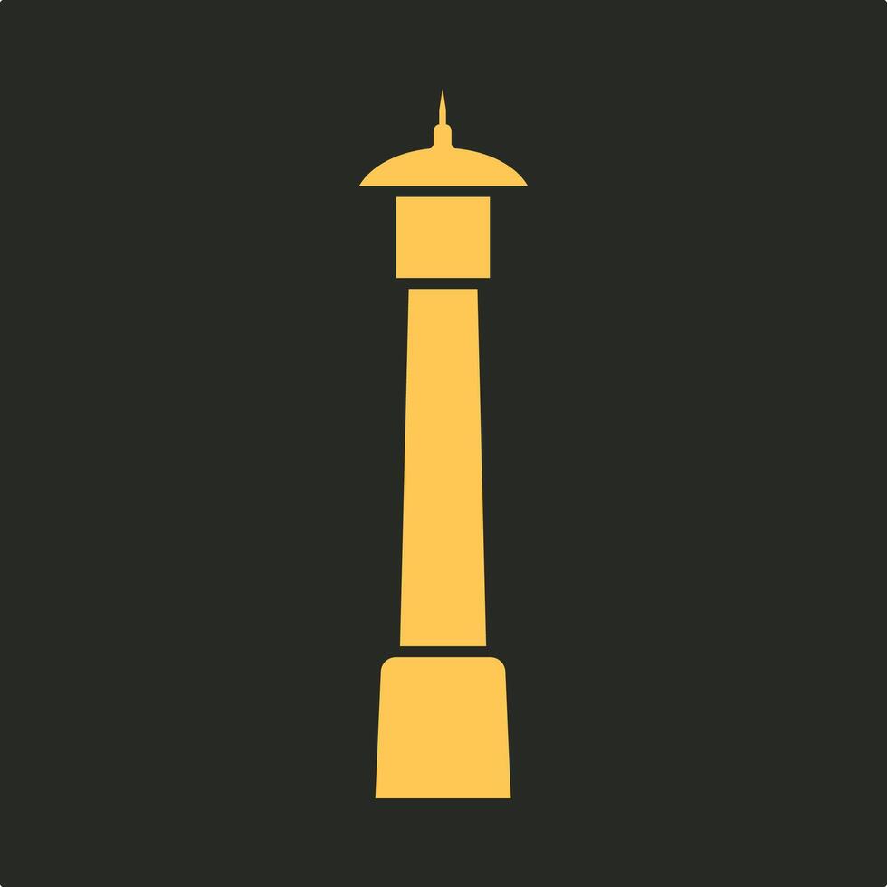 Mosque minaret trendy applicable important Illustration design beauteous colorful background vector