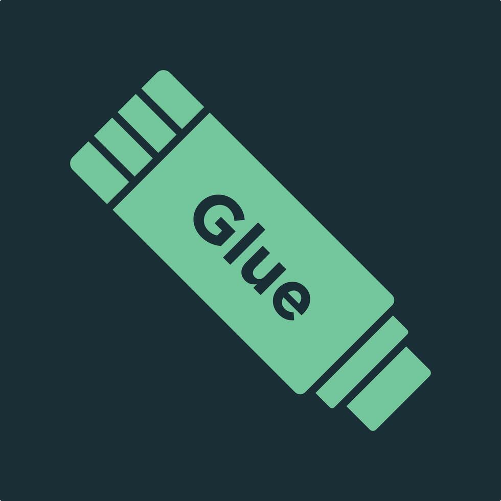 Glue trendy applicable important Illustration design aesthetic colorful background vector