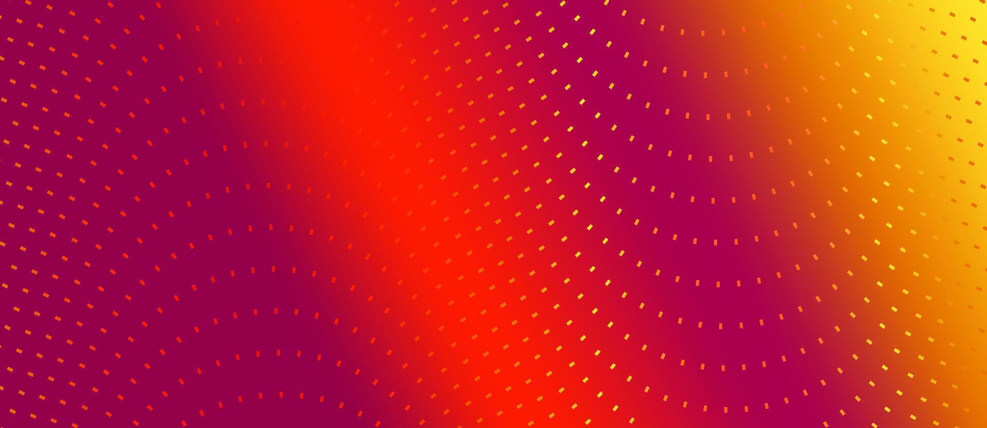 Abstract art geometric colors gradient background with waves dots and transition design vector