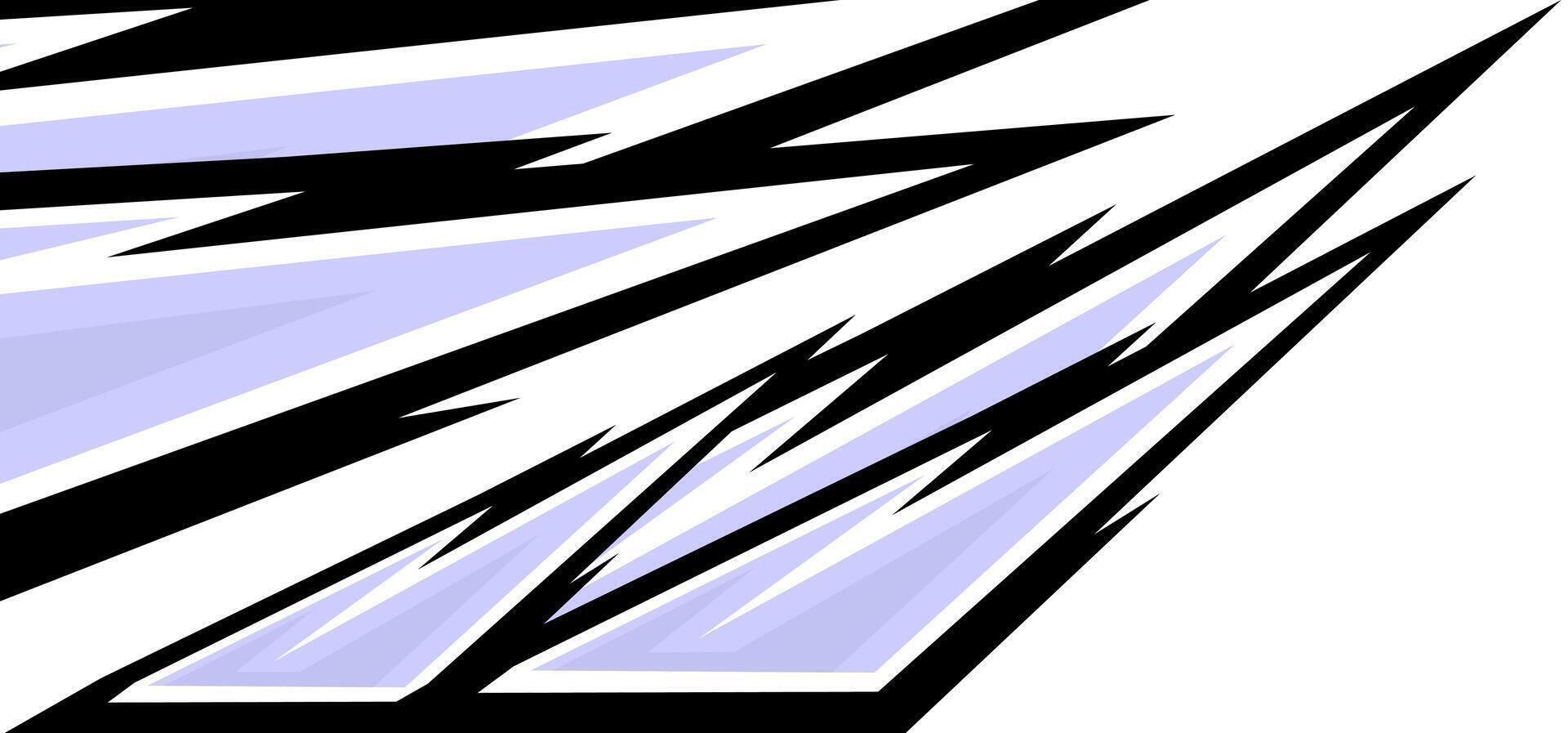 racing stripe blue decals background vector