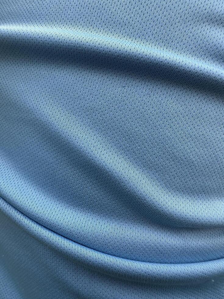 Light blue fabric texture textile material photo
