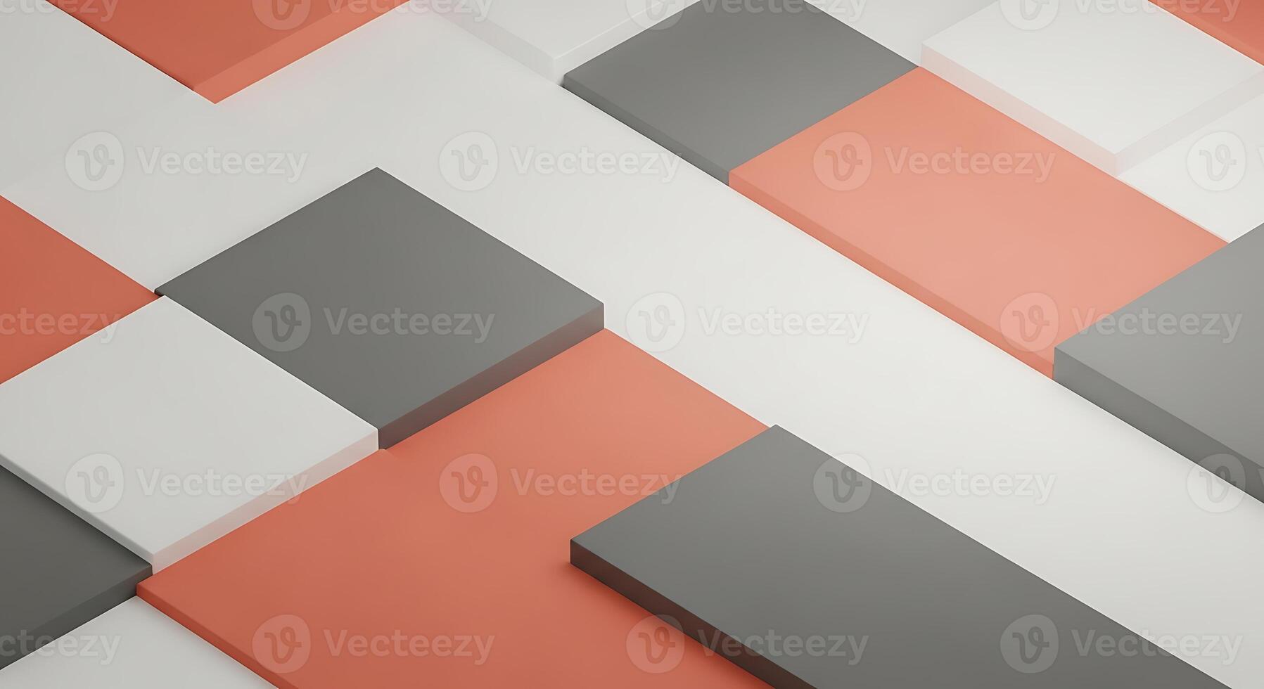 A red and grey abstract background with squares photo