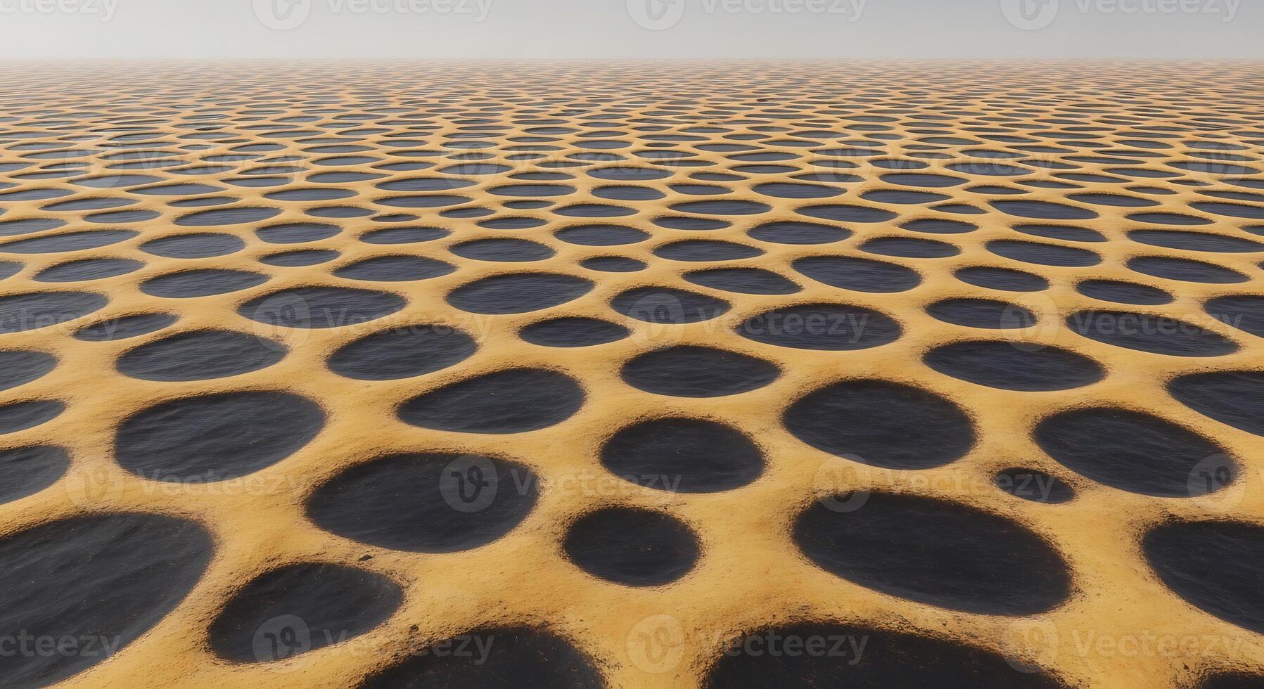 A 3d rendering of a large area of sand photo