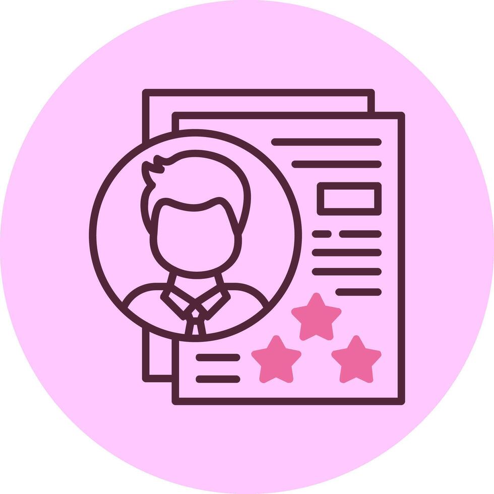 Experience Minimal Mix Circle Icon vector