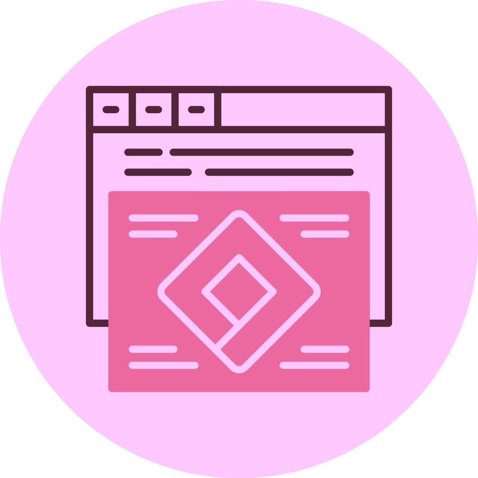 Attribution modeling Circle Minimal Mix Circle Icon vector