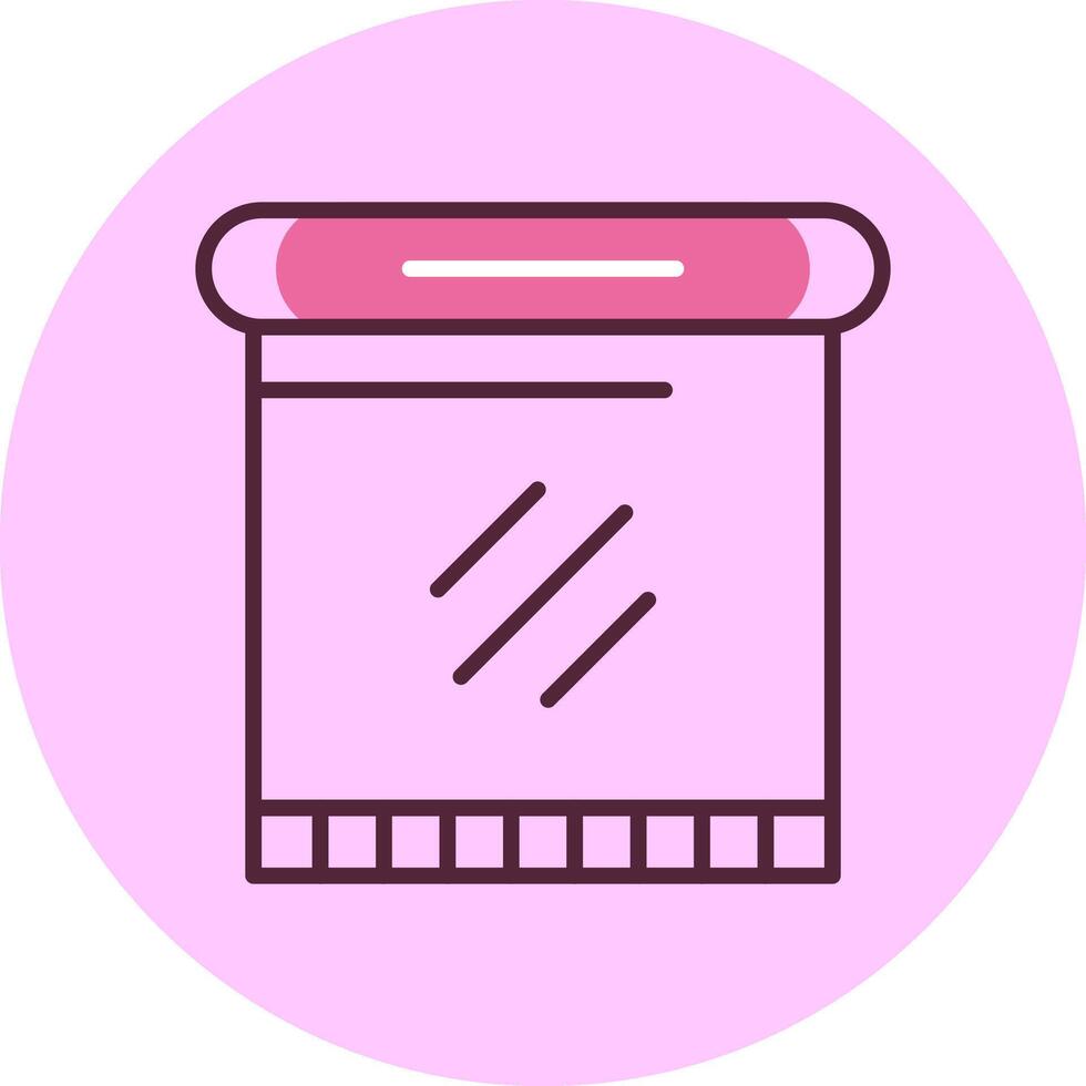 Slicer Minimal Circle Icon Design vector