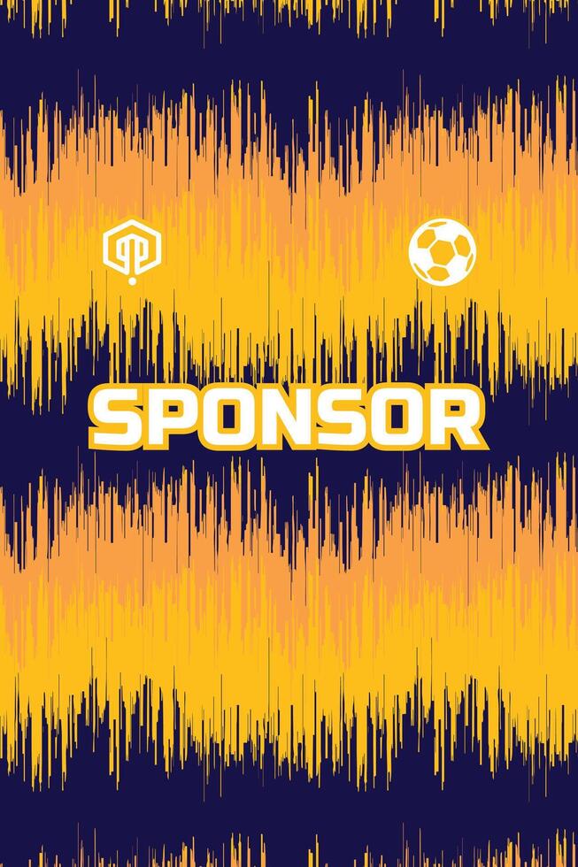 Yellow with navy customizable football jersey designs professional soccer uniform templates vector