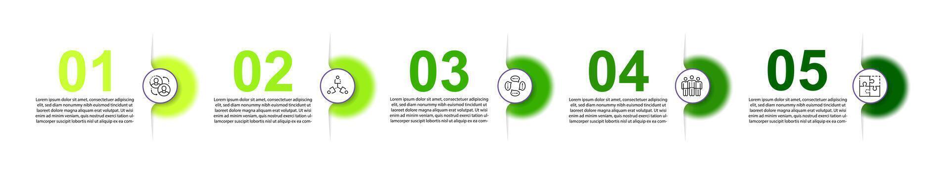 Flower infographic multi-petal design, eight elements, growth stages, process diagram, solution steps, vibrant display vector