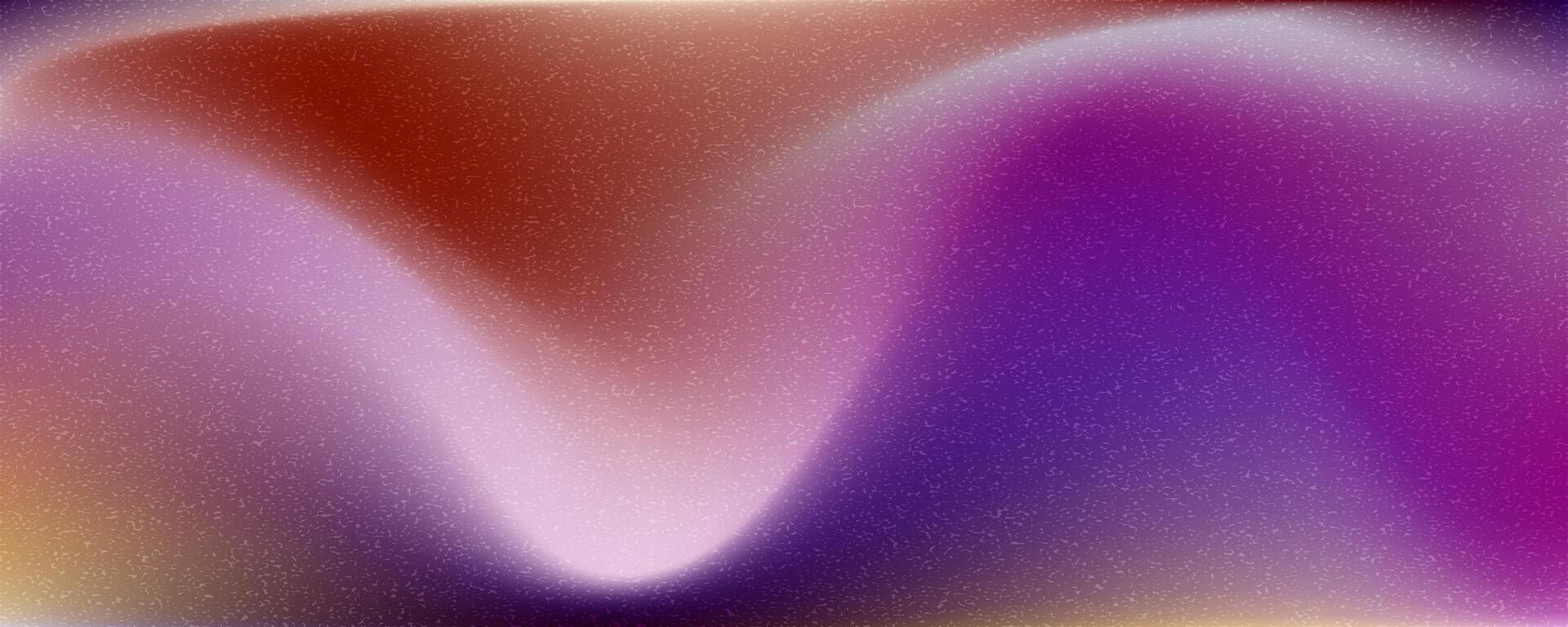 Trendy purple color gradient. Abstract blurred background. Grainy film effect texture gradient template for your graphic design, banner, poster vector