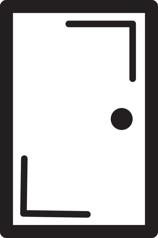 square glasses door vector