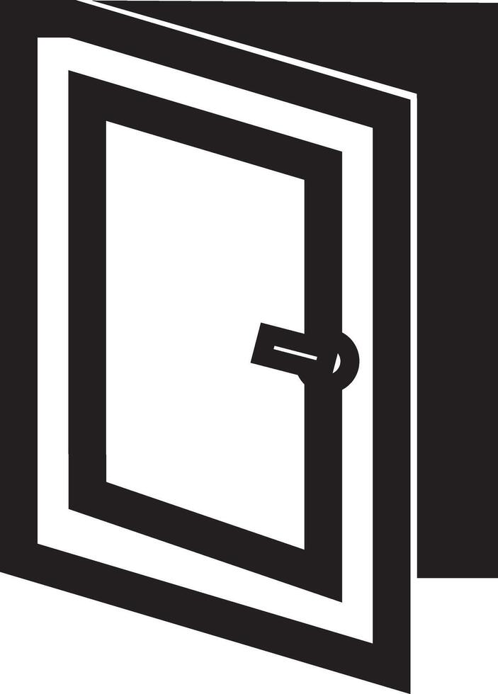 entery door icon vector