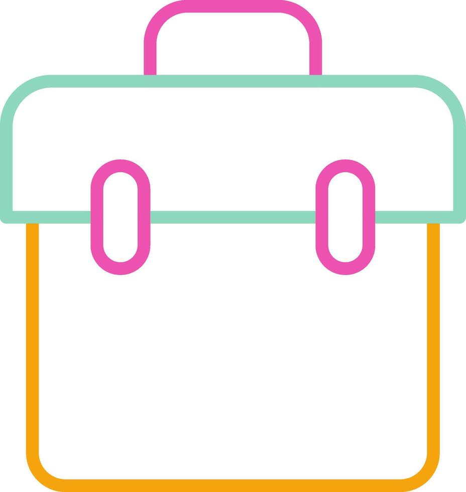 Suitcase Icon Travel Luggage Symbol vector