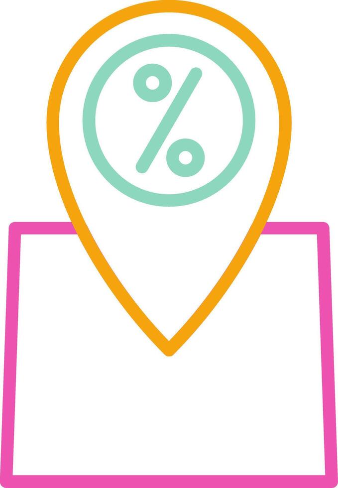 Placeholder Location Marker Graphic vector
