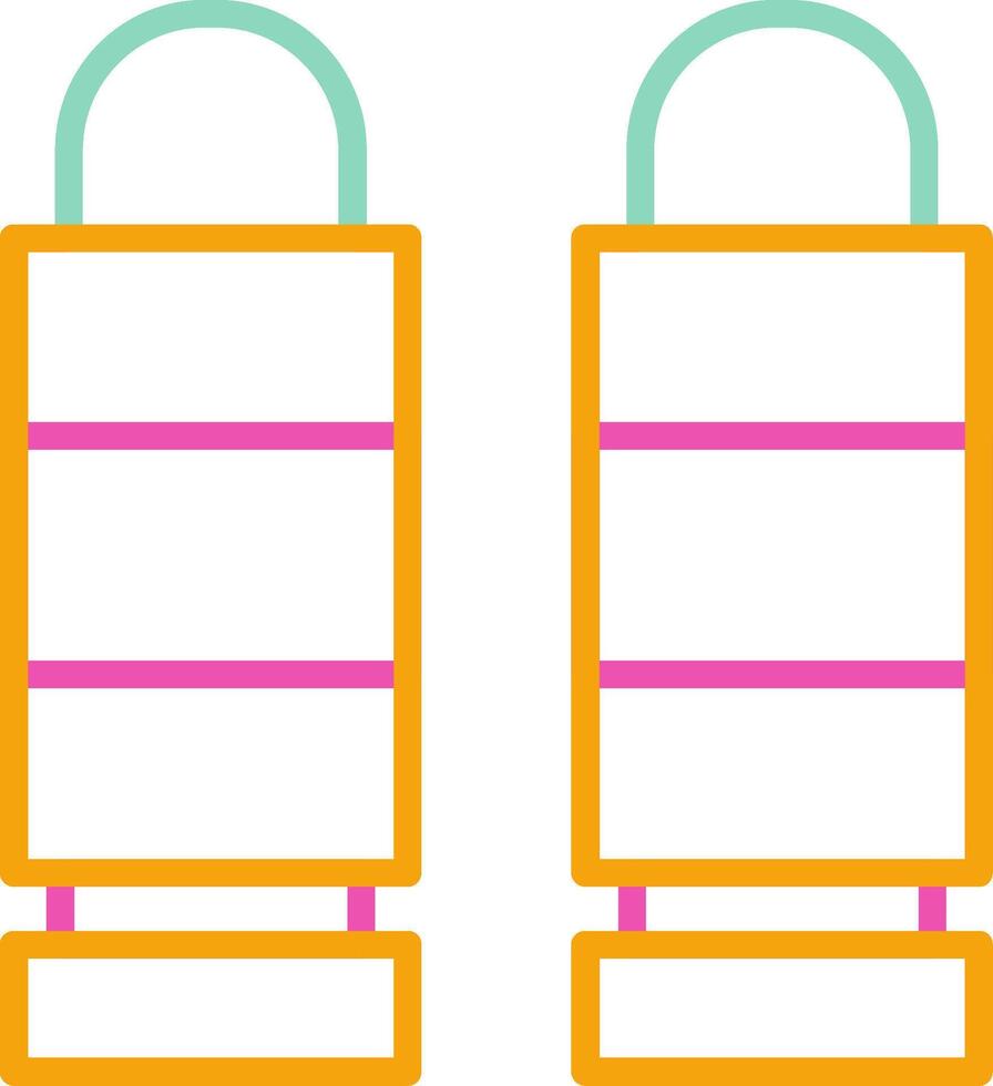 Ammo Icon Design Symbol Line Multicolors vector