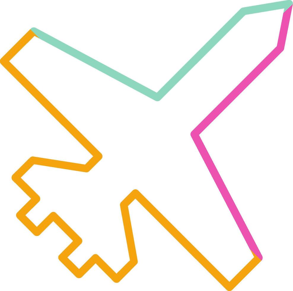 Aircraft Icon Airplane Plane Jet vector