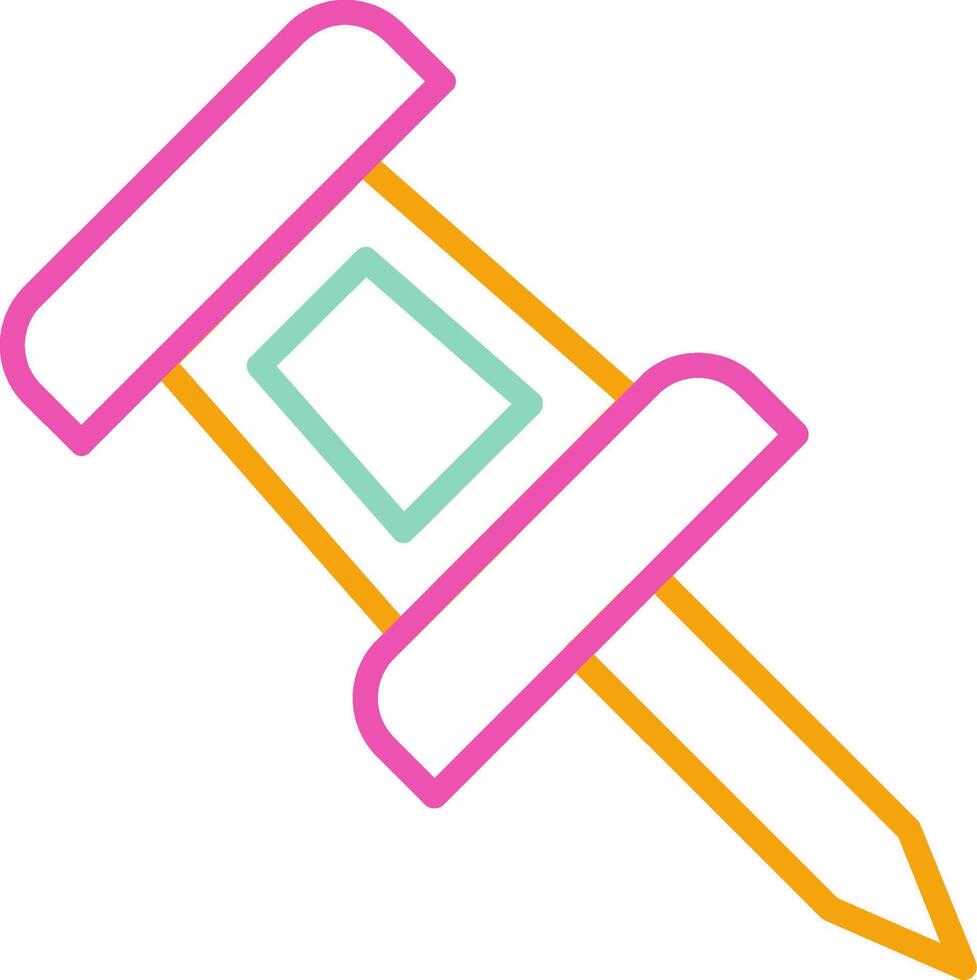 Push Pin Icon Push Pin Marker vector