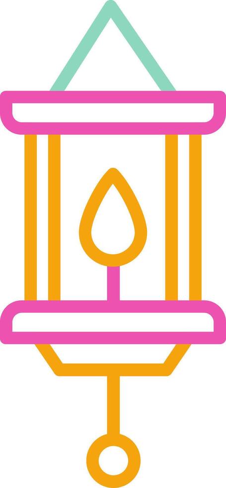 Lantern Icon Lantern Light Lamp vector