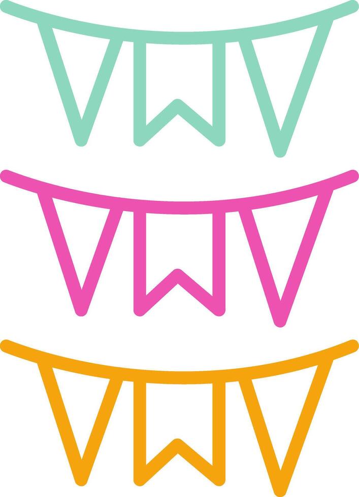 Garlands Decorative Graphic vector