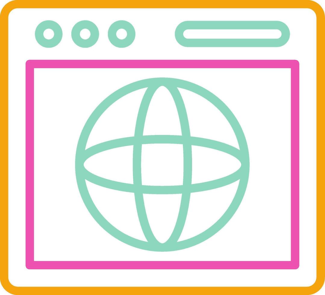 Earth Globe Icon Globe Planet World vector