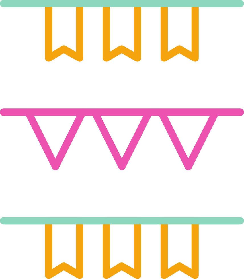 Garlands Decoration Graphic vector