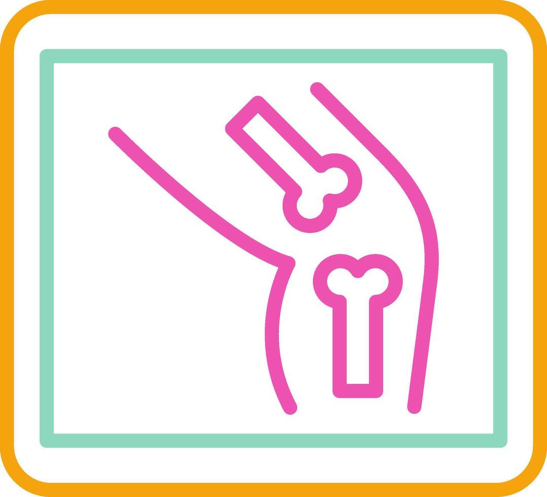 X Ray Icon Radiographic Image Symbol vector