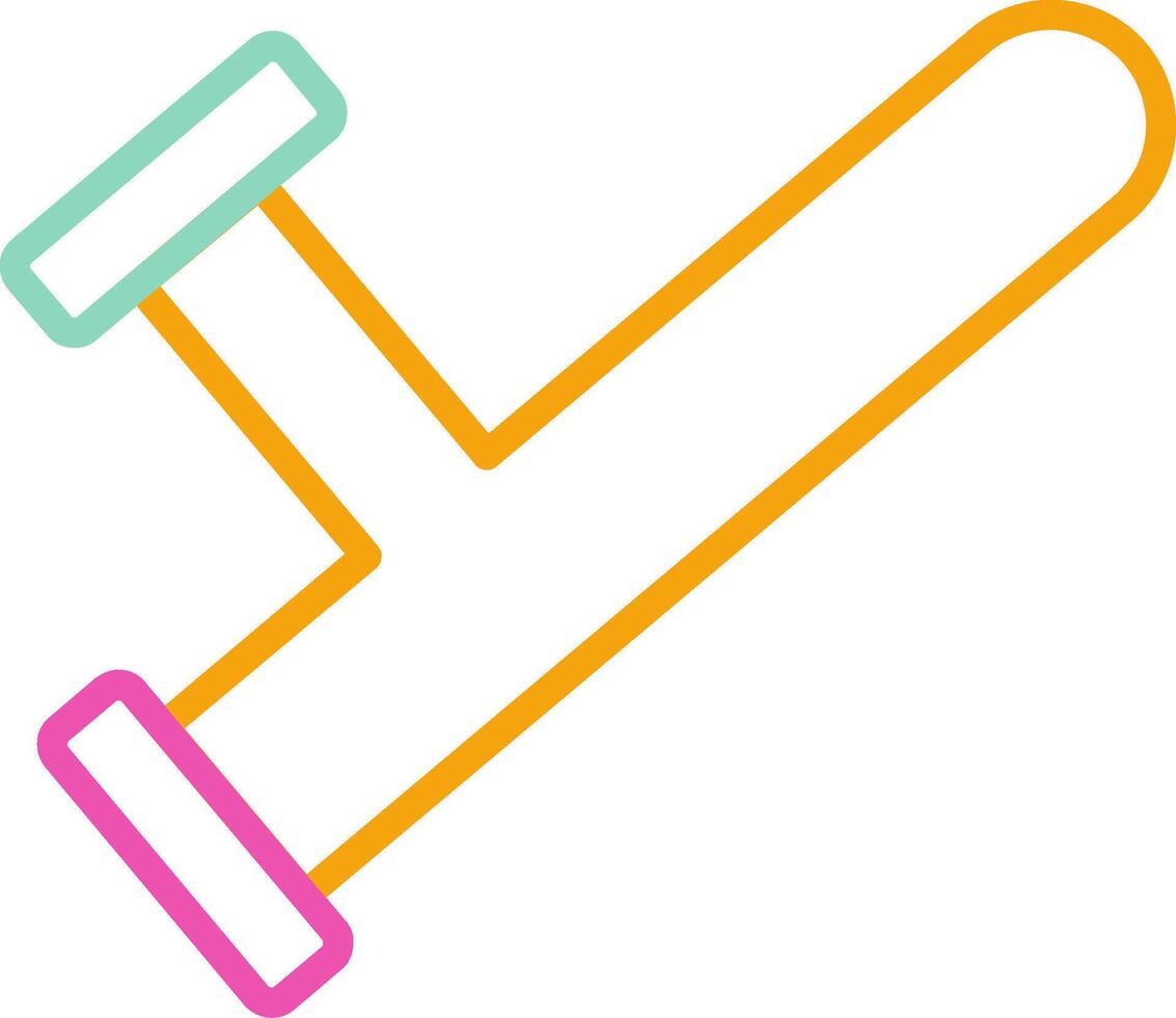 Baton Icon Baton Stick Weapon vector