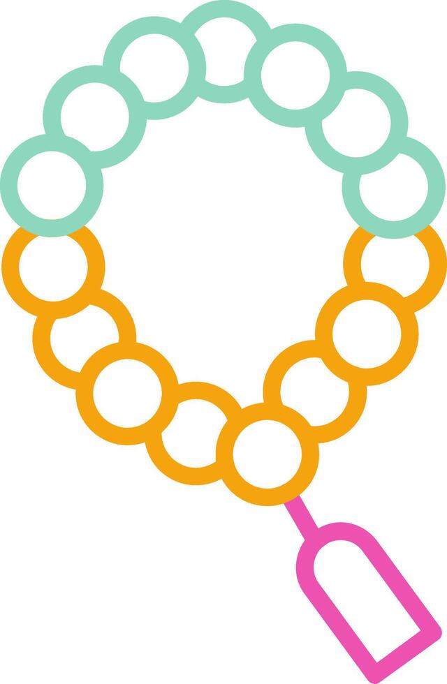Tasbih Icon Tasbih Prayer Beads vector