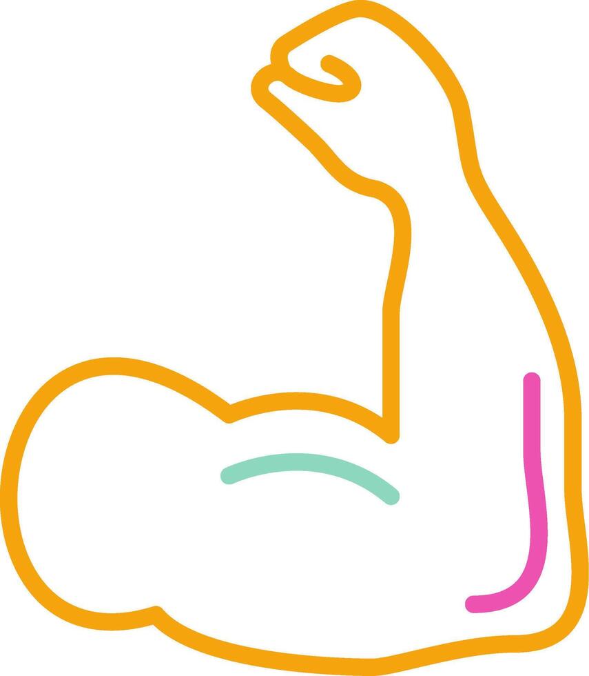 Arm Icon Upper Limb Symbol vector