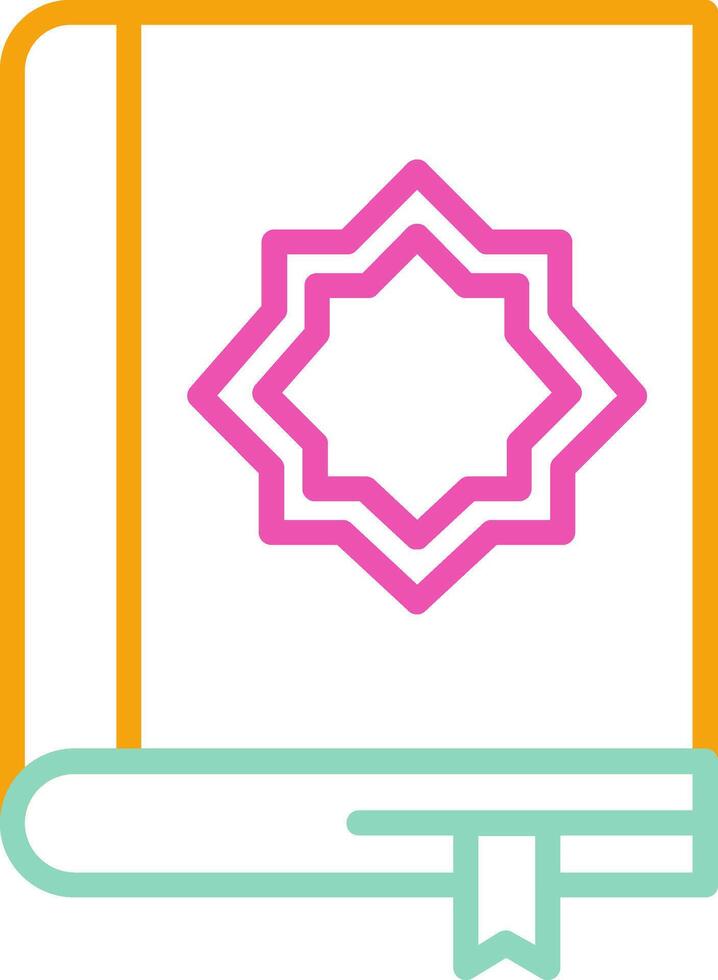 Quran Icon Quran Islam Book vector