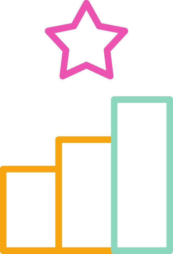 Competition Icon Minimalist Symbol vector