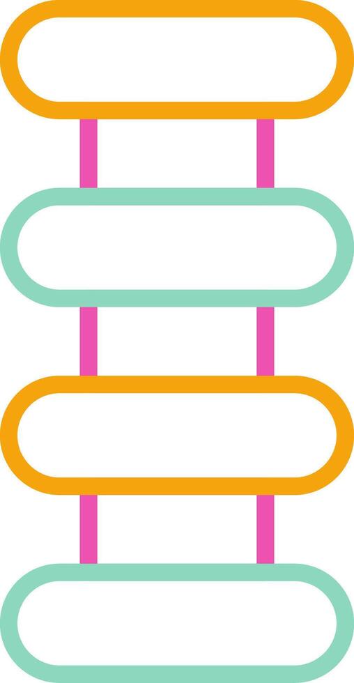 Spine Icon Backbone Structure Symbol vector