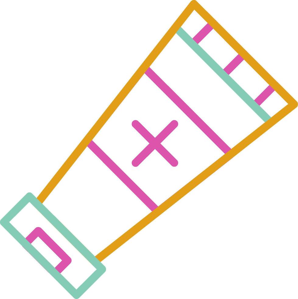 Cream Icon Minimalist Symbol Line Multicolor vector