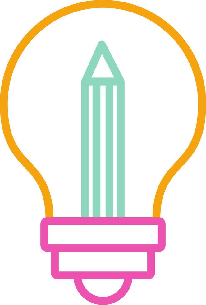 Light Bulb Idea Concept Graphic vector