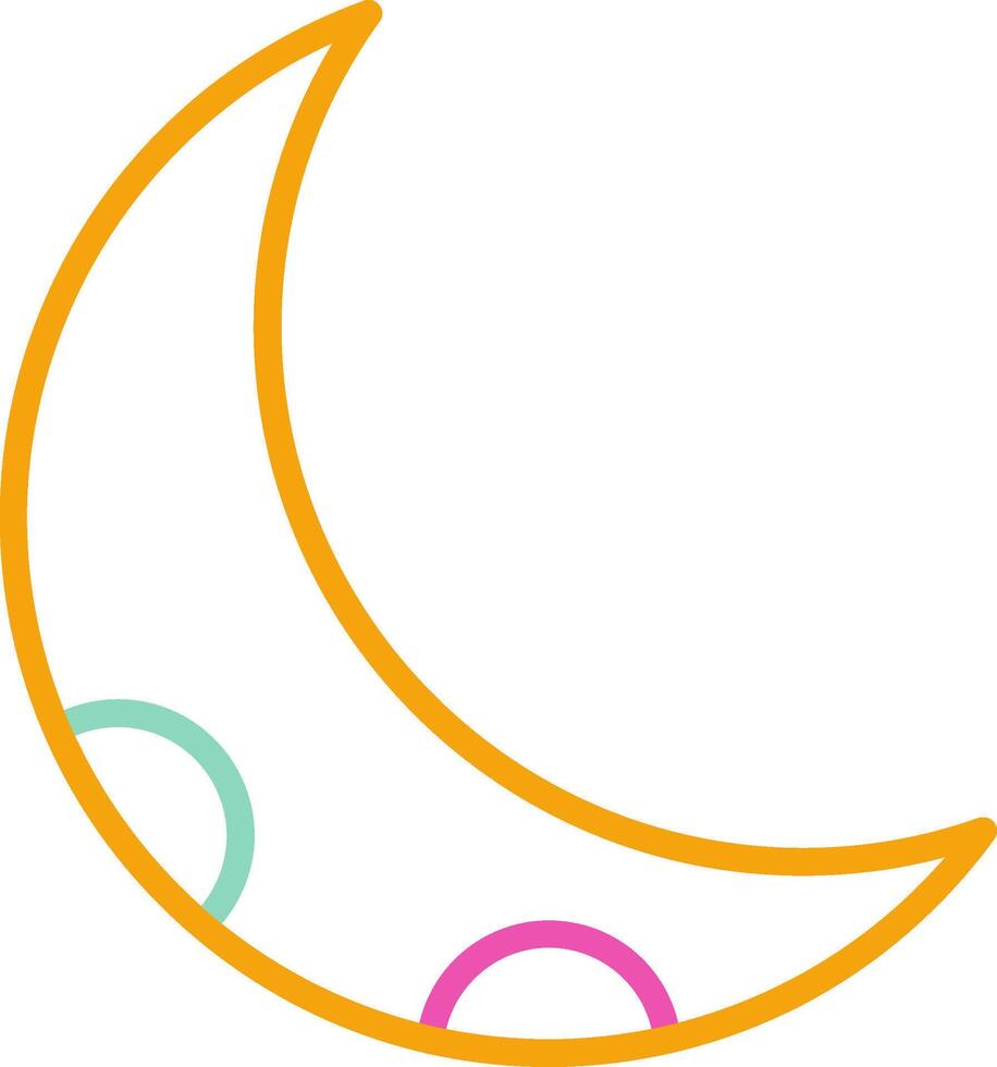 Crescent Moon Icon Crescent Moon Islam vector