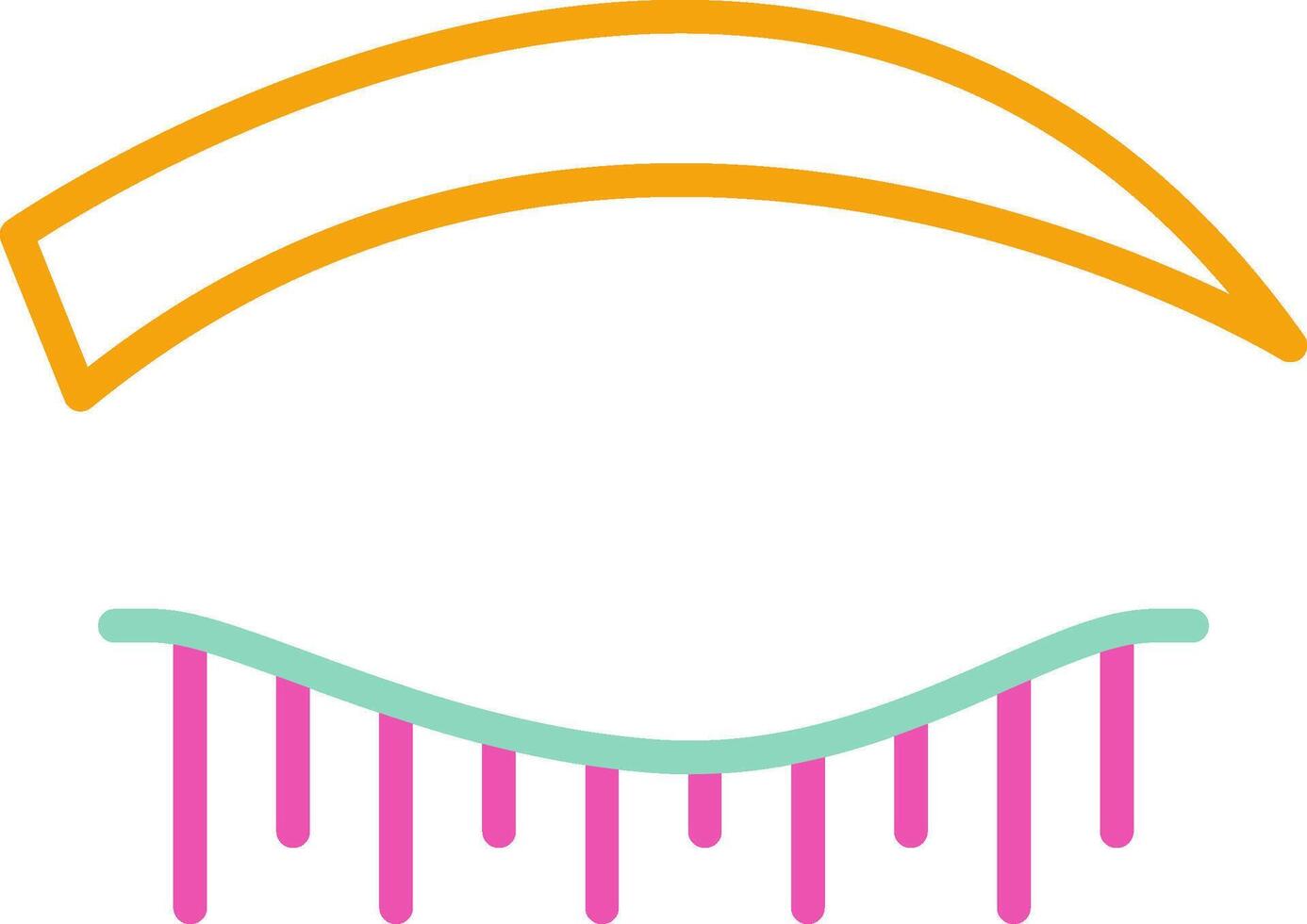 Eyebrow Facial Hair Symbol vector