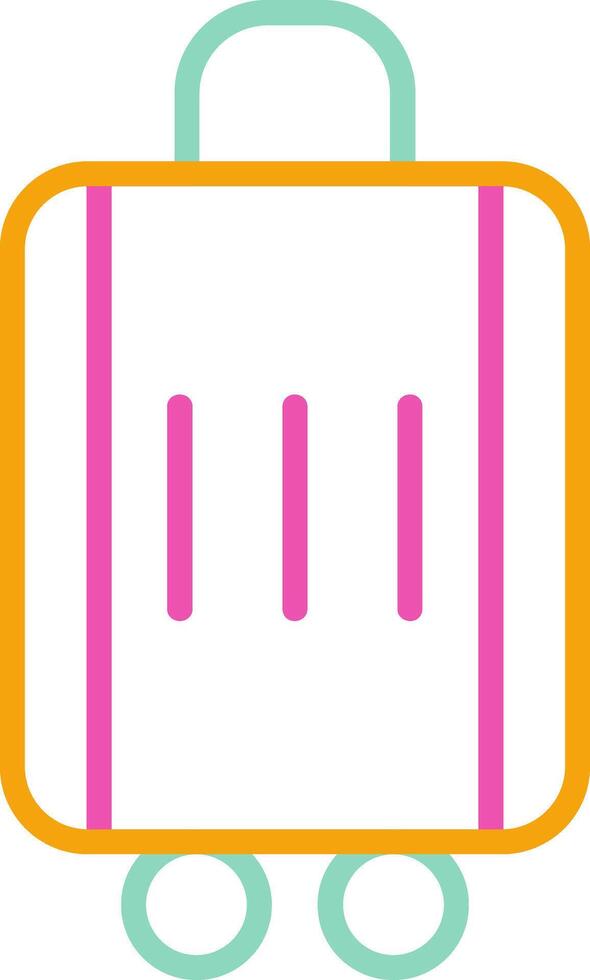 Luggage Icon Luggage Baggage Suitcase vector